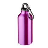 Bidon Avec Mousqueton Oregon 400Ml Personnalisable Violet Récipients Boisson