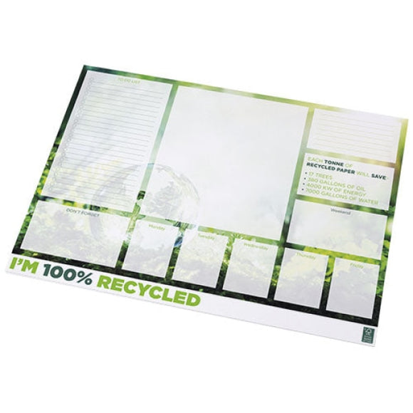 Bloc-notes A2 recyclé Desk-Mate®personnalisable avec logo