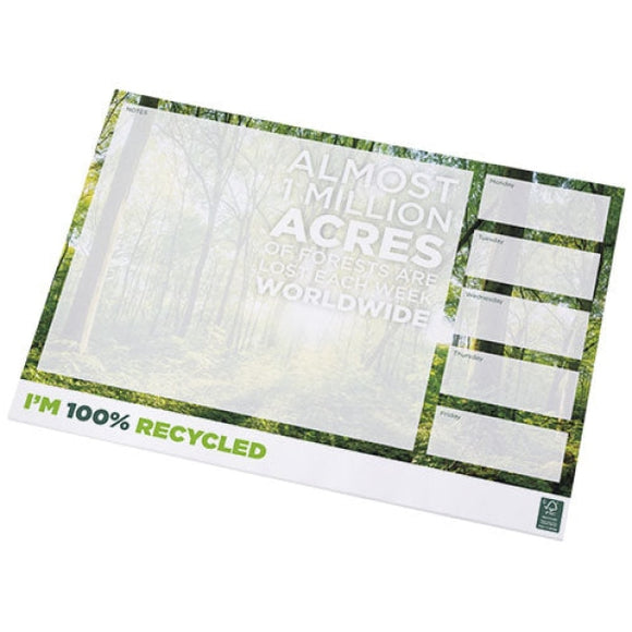 Bloc-notes A3 recyclé Desk-Mate®personnalisable avec logo