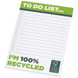 Bloc-notes A6 recyclé Desk-Mate®personnalisable avec logo