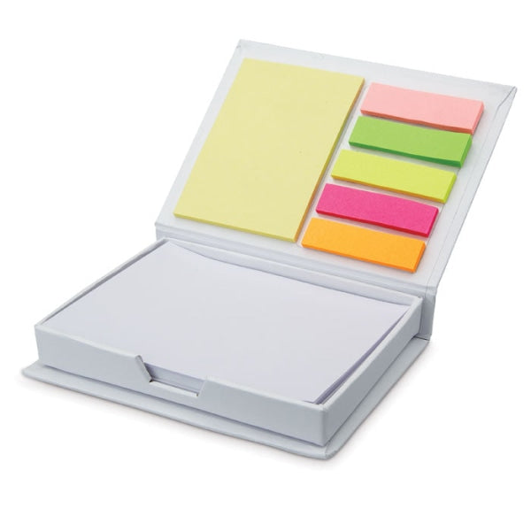 Bloc-Notes Et Ét. Auto-Coll. Memokit Personnalisable Blanc Accesoires De Bureau
