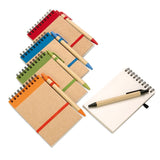 Bloc-Notes Recyclé Et Stylo Sonora Personnalisable Carnets