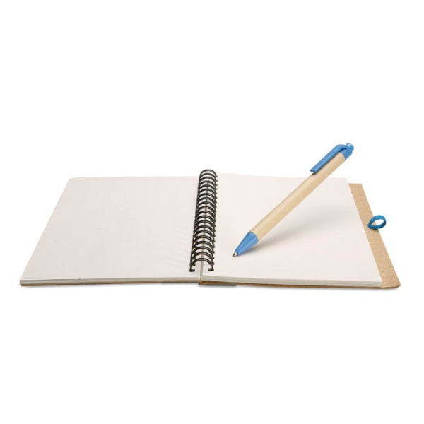 Bloc-Notes Recyclé Et Stylo Sonora Plus Personnalisable Carnets