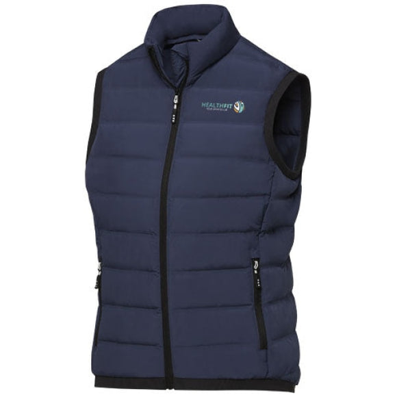 Bodywarmer duvet Caltha pour femmepersonnalisable avec logo