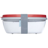 Boîte À Salade Ellipse Personnalisable Rouge Maison Et Cuisine