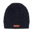 Bonnet Tricoté En Rpet Katmai Personnalisable Noir Chapeaux
