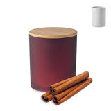 Bougie En Cire Végétale 120 Gr Keops Small Personnalisable Burgundy Maison & Bien-Être