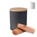 Bougie En Cire Végétale 200 Gr Keops Medium Personnalisable Black Maison & Bien-Être