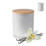 Bougie En Cire Végétale 280 Gr Keops Large Personnalisable Blanc Maison & Bien-Être