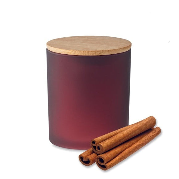 Bougie En Cire Végétale 280 Gr Keops Large Personnalisable Burgundy Maison & Bien-Être