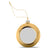 Boule De Noël Pour Sublimation Happy Ball Personnalisable Gold Décoration