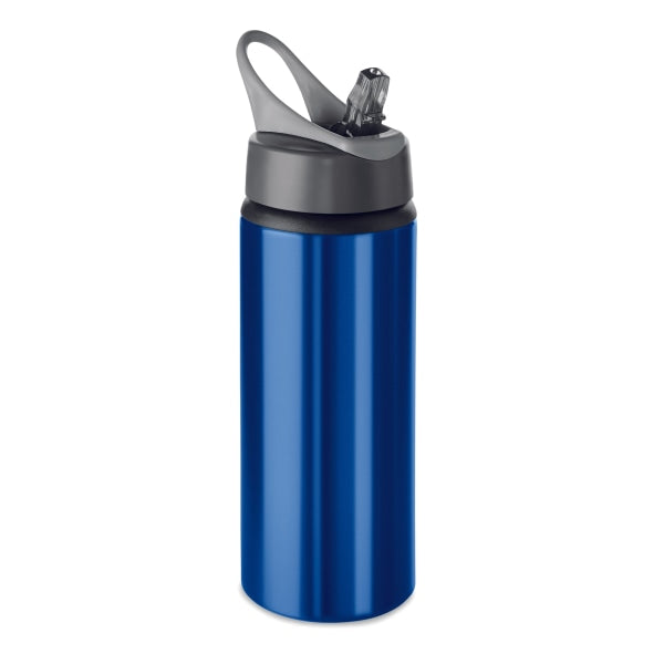 Bouteille Aluminium 600 Ml Atlanta Personnalisable Bleu Vaisselle