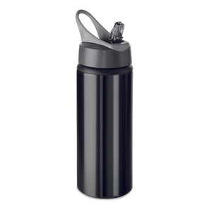Bouteille Aluminium 600 Ml Atlanta Personnalisable Noir Vaisselle