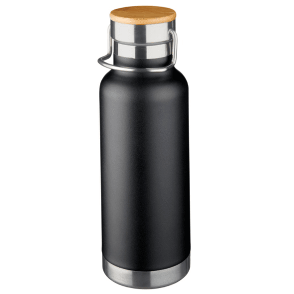 Bouteille De Sport 480 Ml Avec Isolation Par Le Vide Et Cuivre Thor Noir Récipients Boisson