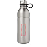 Bouteille De Sport 590 Ml Avec Isolation Par Le Vide Et Couche Cuivre Koln Personnalisable Argent