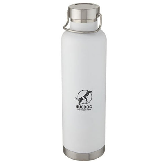 Bouteille de sport Thor de 1 L avec isolation par le vide et couche de cuivrepersonnalisable avec logo