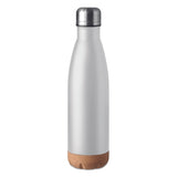 Bouteille Double Paroi 500 Ml Aspen Cork Personnalisable Blanc Vaisselle