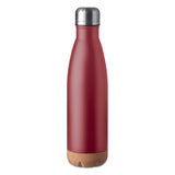 Bouteille Double Paroi 500 Ml Aspen Cork Personnalisable Burgundy Vaisselle