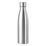Bouteille Double Paroi 500Ml Belo Bottle Personnalisable Silver Vaisselle