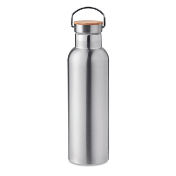 Bouteille Double Paroi 750Ml Helsinki Med Personnalisable Silver Vaisselle