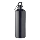Bouteille En Aluminium 1L Moss Large Personnalisable Noir Vaisselle