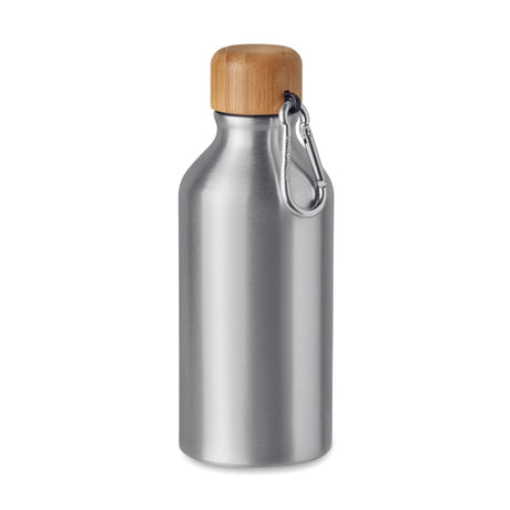 Bouteille En Aluminium 400 Ml Amel Personnalisable Silver Vaisselle