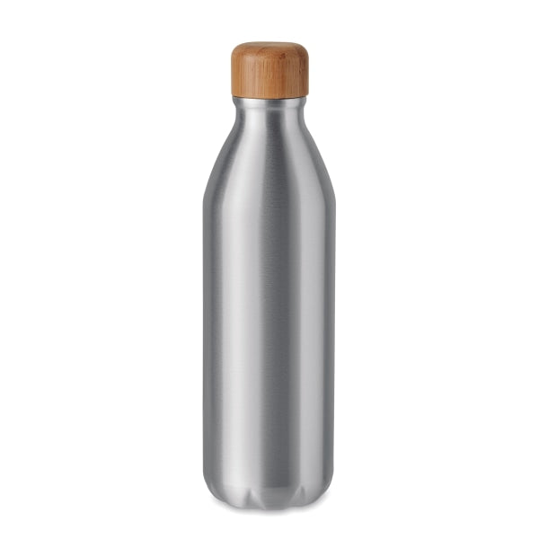 Bouteille En Aluminium 550 Ml Asper Personnalisable Silver Vaisselle