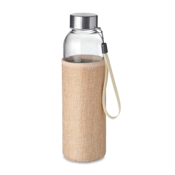 Bouteille & Housse En Jute Utah Touch Personnalisable Beige Vaisselle