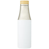 Bouteille Hulan De 540 Ml En Acier Inoxydable Avec Cuivre Et Isolation Par Le Vide Couvercle Bambou