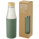 Bouteille Hulan De 540 Ml En Acier Inoxydable Avec Cuivre Et Isolation Par Le Vide Couvercle Bambou