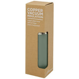 Bouteille Hulan De 540 Ml En Acier Inoxydable Avec Cuivre Et Isolation Par Le Vide Couvercle Bambou