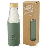 Bouteille Hulan De 540 Ml En Acier Inoxydable Avec Cuivre Et Isolation Par Le Vide Couvercle Bambou