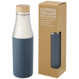 Bouteille Hulan De 540 Ml En Acier Inoxydable Avec Cuivre Et Isolation Par Le Vide Couvercle Bambou