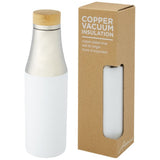 Bouteille Hulan De 540 Ml En Acier Inoxydable Avec Cuivre Et Isolation Par Le Vide Couvercle Bambou