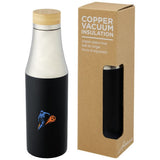 Bouteille Hulan De 540 Ml En Acier Inoxydable Avec Cuivre Et Isolation Par Le Vide Couvercle Bambou