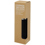 Bouteille Hulan De 540 Ml En Acier Inoxydable Avec Cuivre Et Isolation Par Le Vide Couvercle Bambou