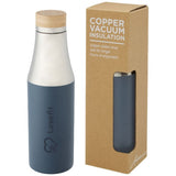 Bouteille Hulan De 540 Ml En Acier Inoxydable Avec Cuivre Et Isolation Par Le Vide Couvercle Bambou