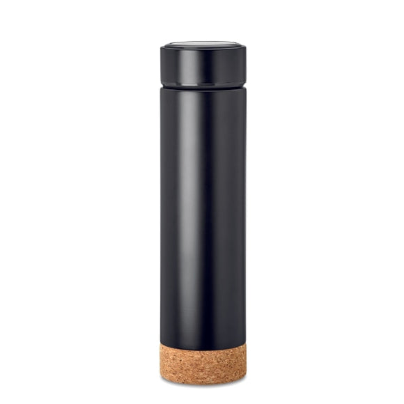 Bouteille Isotherme 450 M Pole Cork Personnalisable Black Vaisselle