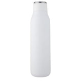 Bouteille Isotherme Marka 600 Ml Avec Couche De Cuivre Et Boucle Métallique Personnalisable Blanc