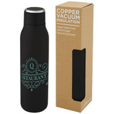 Bouteille Isotherme Marka 600 Ml Avec Couche De Cuivre Et Boucle Métallique Personnalisable