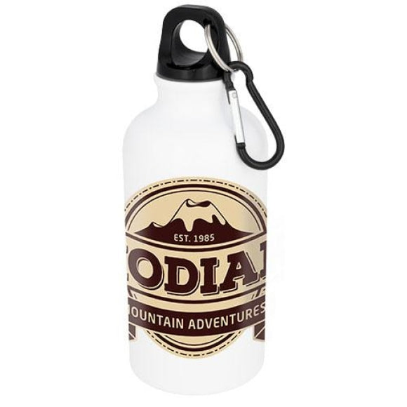 Bouteille Oregon 400Ml Quadrichromie 360° (Sublimation) Blanc / Unisexe Récipients Boisson