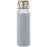 Bouteille Thor 660 Ml En Verre Avec Manchon Neoprene Personnalisable Gris Récipients Boisson