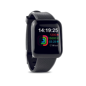 Bracelet De Santé 4.0 Sposta Watch Personnalisable Black Sport &