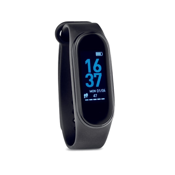 Bracelet De Santé Check Watch Personnalisable Black Sport &