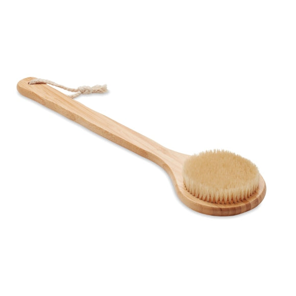 Brosse De Bain En Bambou Fino Personnalisable Brown Soins La Personne