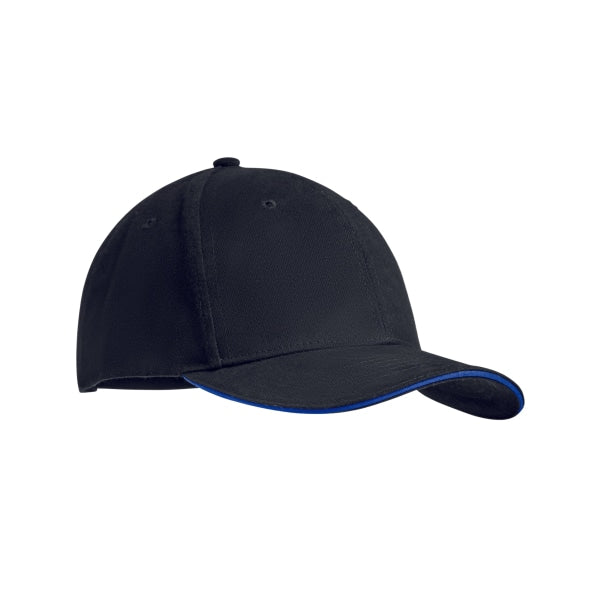Brushed Heavy Cotton 6 Panel Sa Dunedin Personnalisable Blue Chapeaux