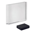 Cadre Trophée En Cristal Blo Personnalisable Transparent Accesoires De Bureau