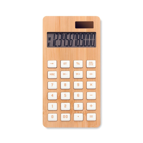 Calculatrice 12 Chiffres Calcubim Personnalisable Brown Accesoires De Bureau