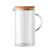 Carafe Verre Borosilicate 1L Osna Bold Personnalisable Transparent Vaisselle
