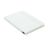 Carnet A5 Couverture Rpet 600D Note Personnalisable White Carnets